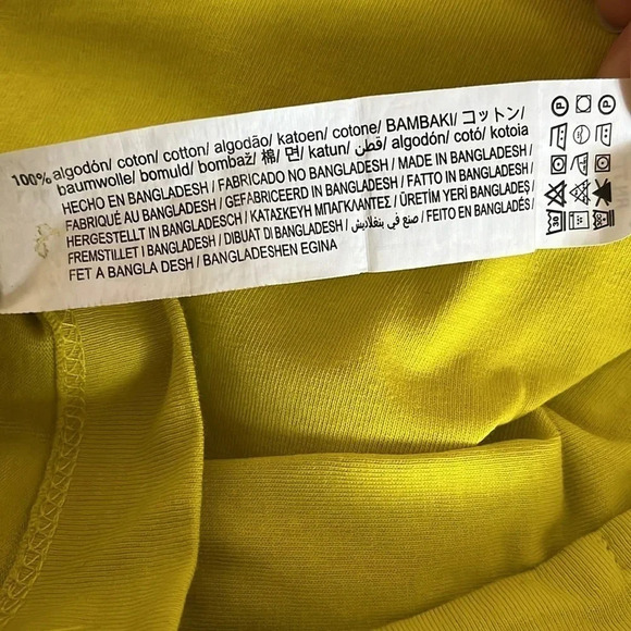 Cotton Sleeveless Top Side Ruching, Size L - Picture 6 of 8